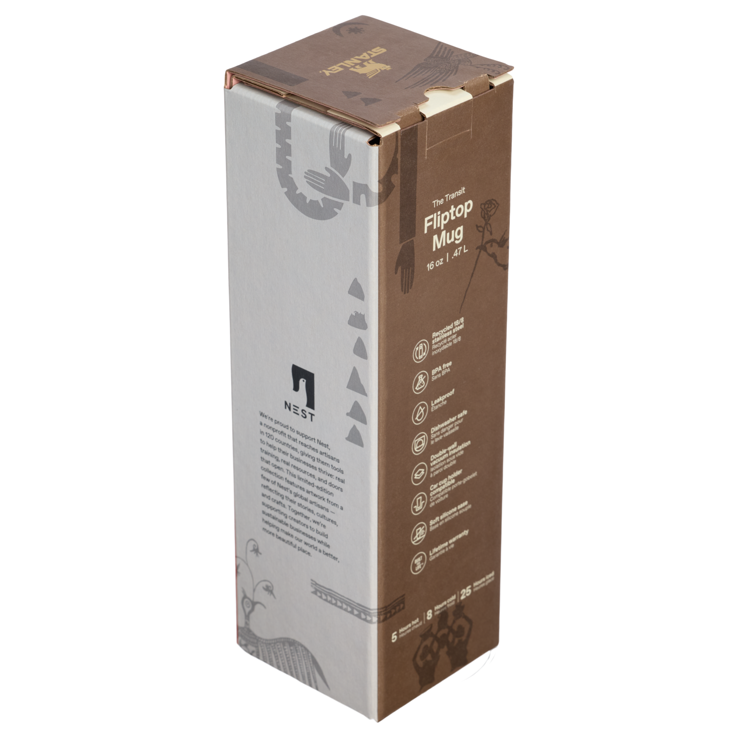 The Stanley 1913 x Nest AeroLight Transit Flip Top Mug | 16 OZ - Image 9